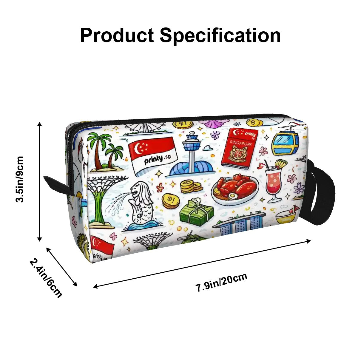 Custom Makeup Bag Clutch Purse