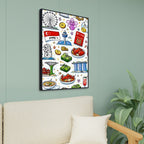 Custom Frameable Canvas Prints Wall Art (Vertical)