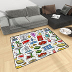 Custom Small Area Rug Floor Carpet (3:2)