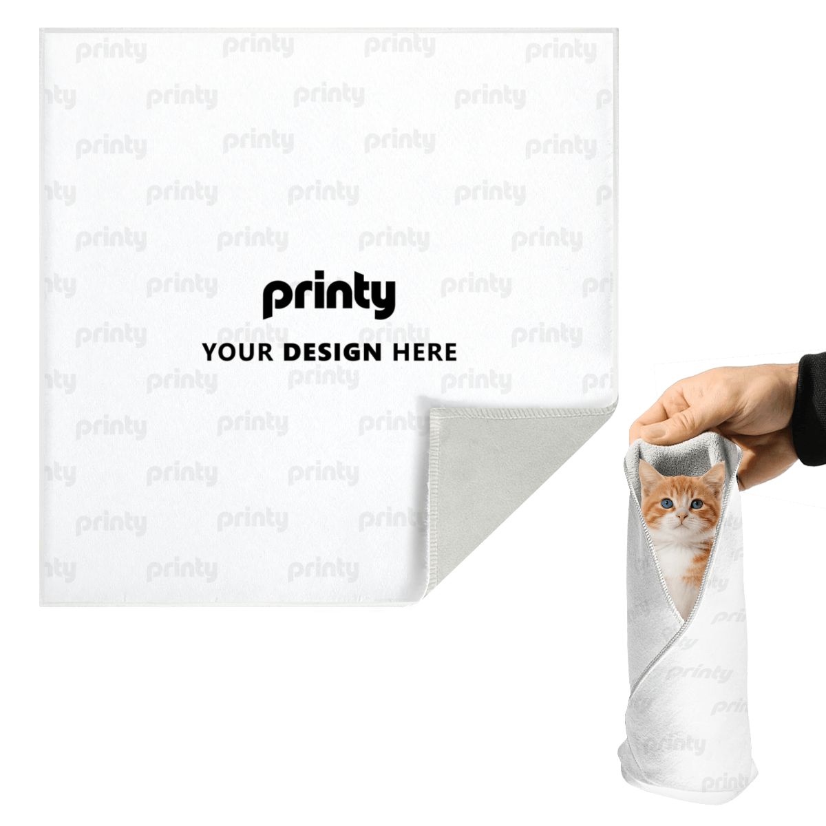 Custom Cat Grooming Wrap