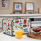 Custom 4 Slice Toaster Cover