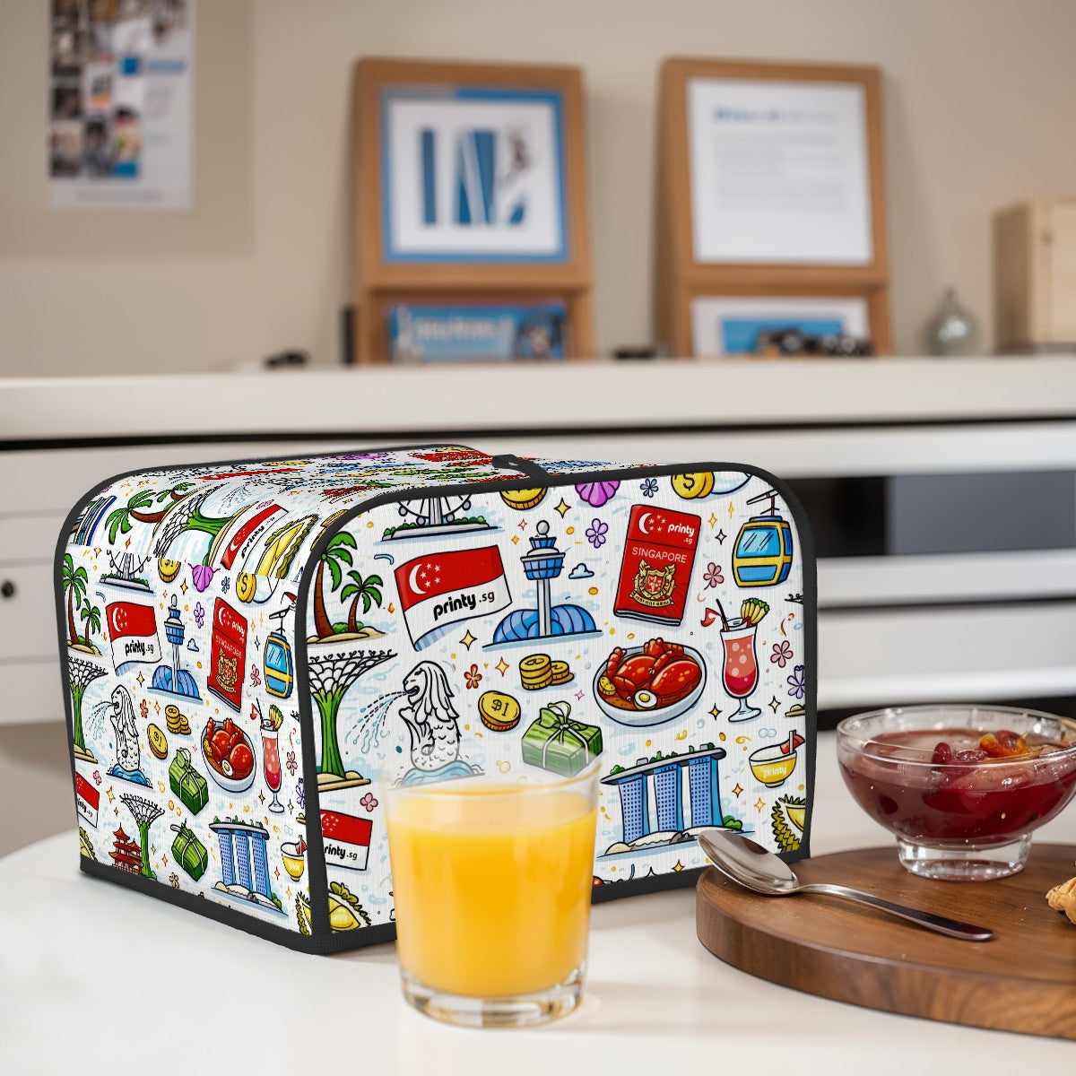 Custom 4 Slice Toaster Cover