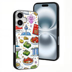 Custom iPhone 16 Glass Phone Case