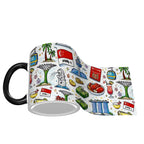 Custom Colored Ceramic Coffee Mug (11oz) (All Over Print)
