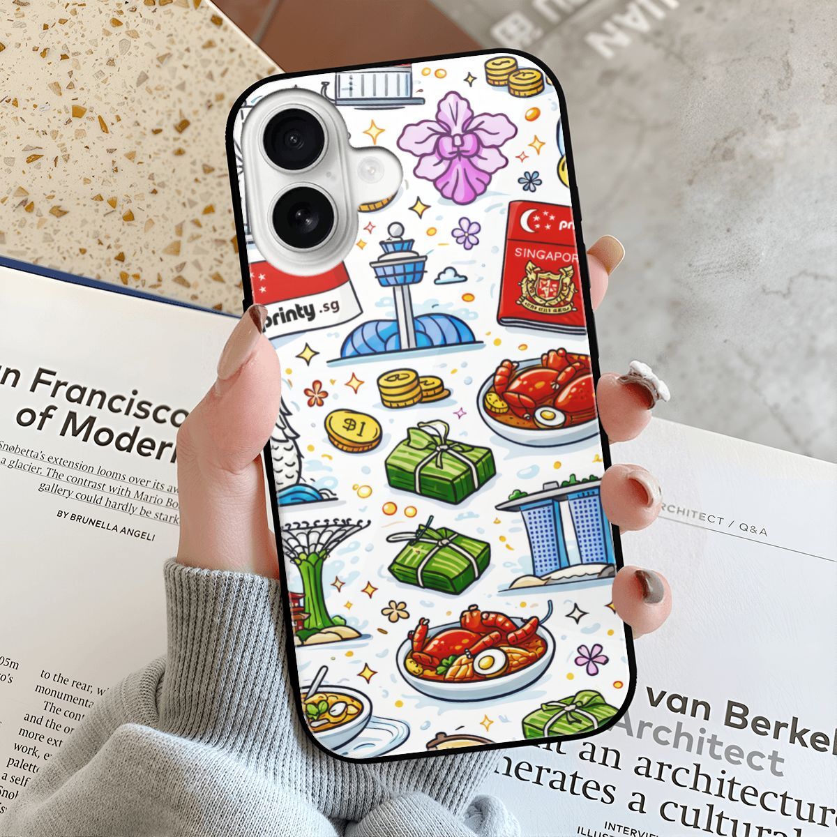 Custom iPhone 16 Glass Phone Case