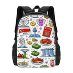 Custom Large Capacity Oxford Backpack