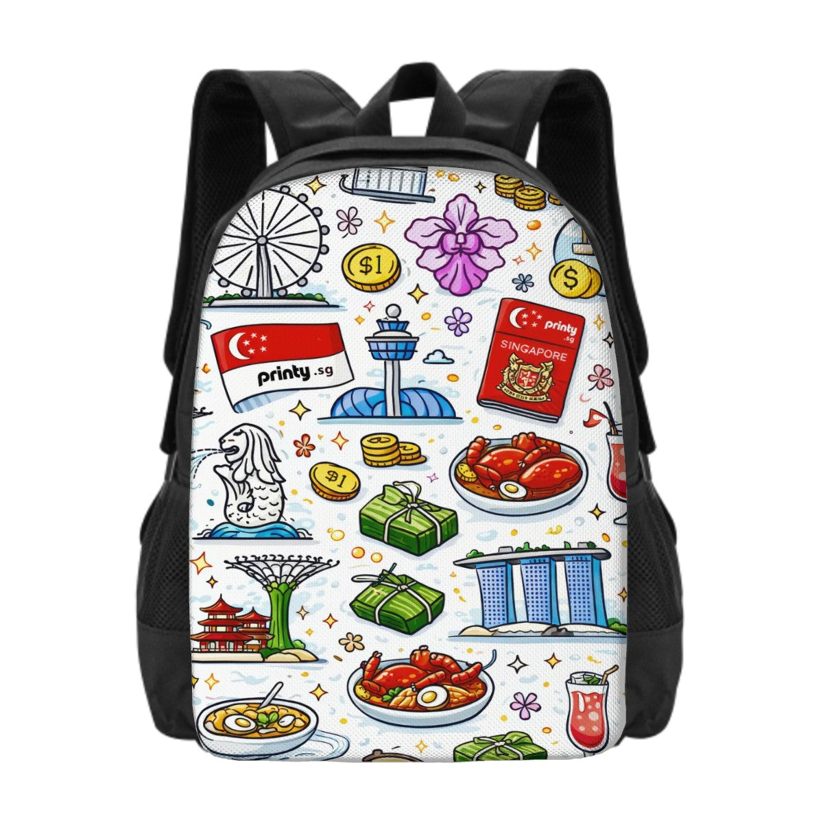 Custom Large Capacity Oxford Backpack