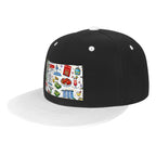Custom Flat Bill Hats Hip Hop Style (Front Pattern)