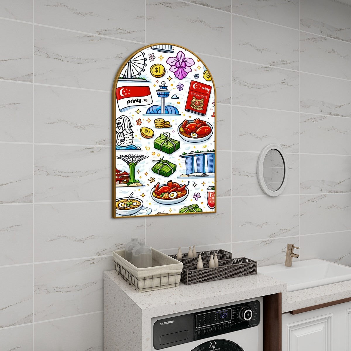Custom Arched Canvas Prints Wall Art