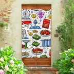 Custom Door Curtain (Picture Stitching)