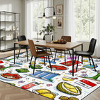 Custom Large Area Rug Floor Carpet (4:3)