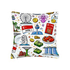 Custom Plush Throw Pillow Covers (Double-sided Design)