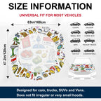 Custom Car Hood Cover (Stretchable)