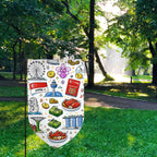 Custom Round Corner Garden Flags