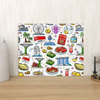 Custom Rectangular Acrylic Wall Art Prints with Hook (5:4)
