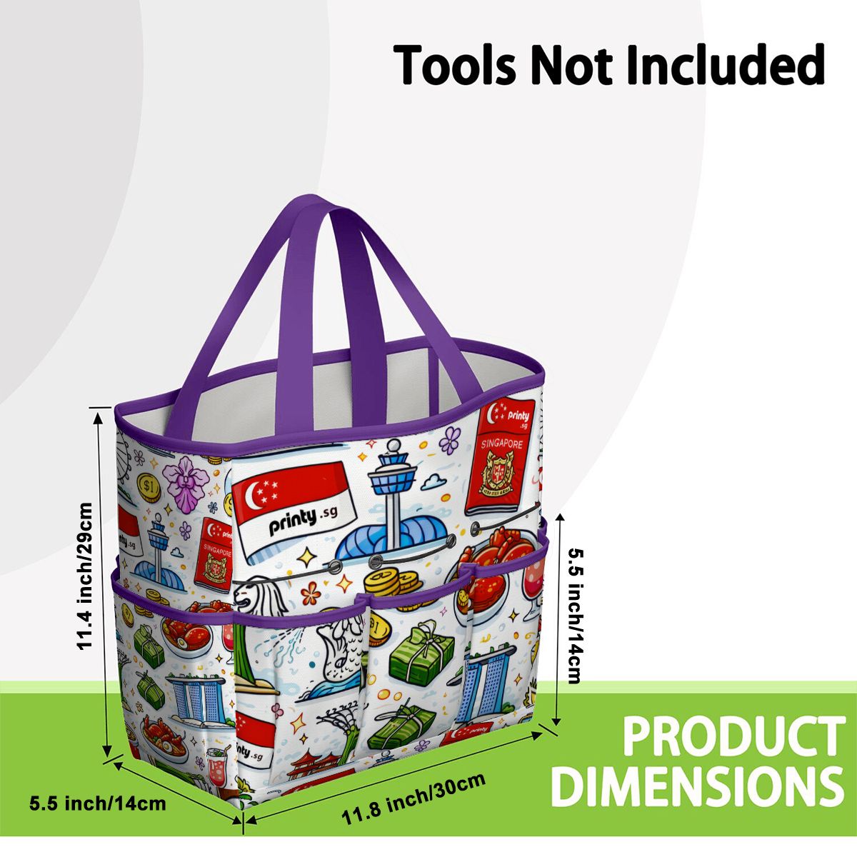 Custom Garden Tool Bag (Tools Not Included)