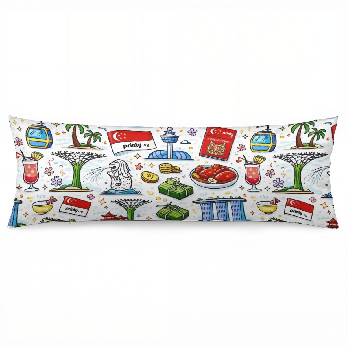 Custom Body Pillow Cover (One-Side Design)