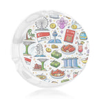 Custom Round Glass Ashtray