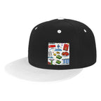 Custom Flat Bill Hats Hip Hop Style (Side Pattern)