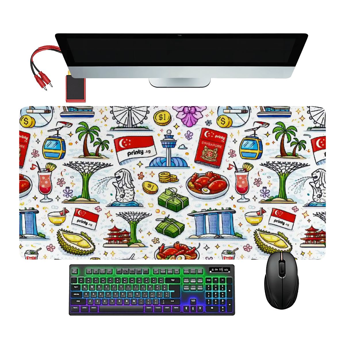 Custom PVC Leather Mouse Pad