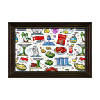 Custom Wood Framed Canvas Prints Wall Art