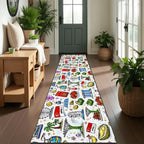 Custom Runner Rug 24"x96"