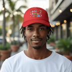 Custom Mesh Baseball Cap (Area Pattern)