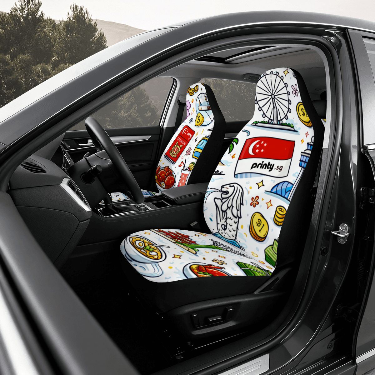 Custom Car Seat Covers Full Set