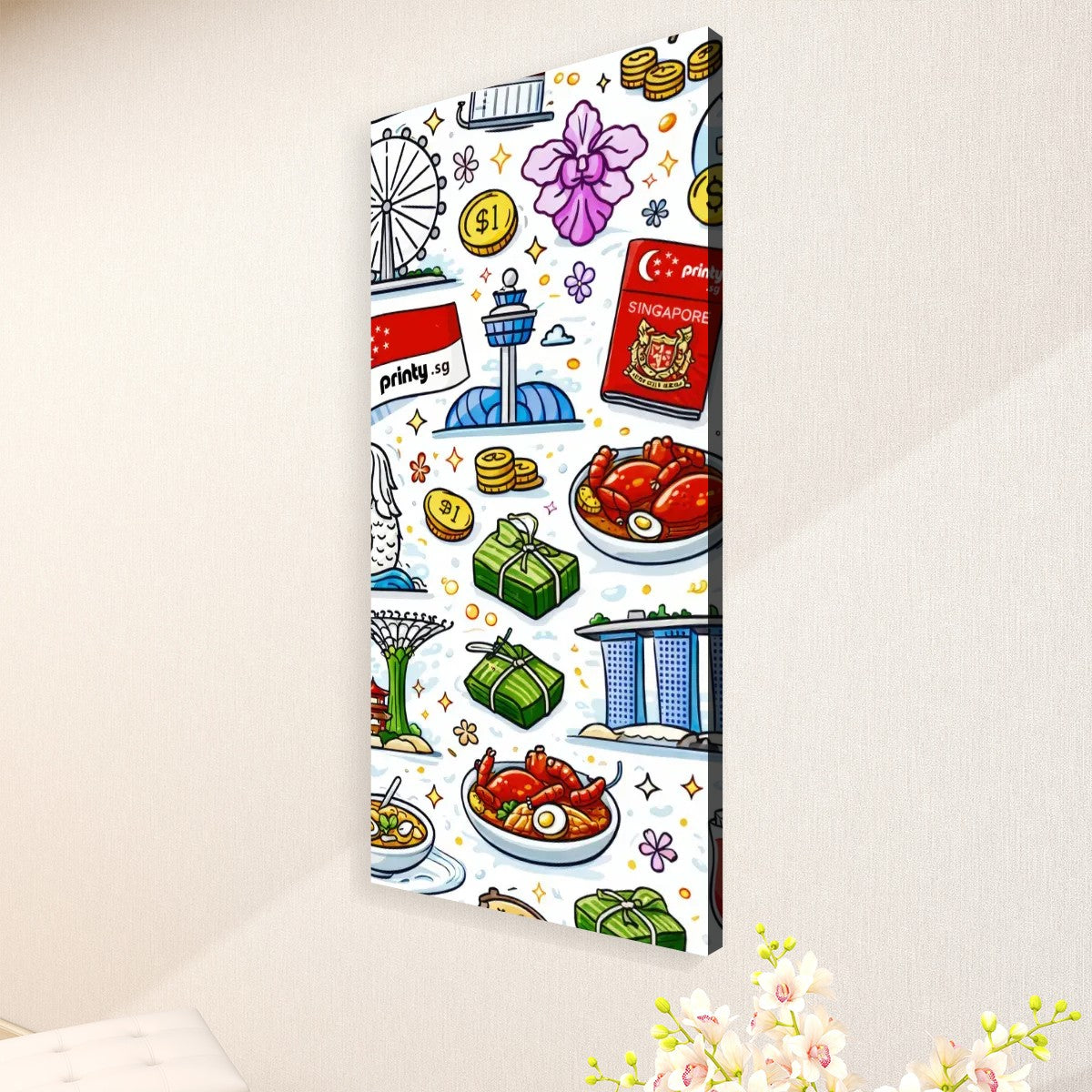 Custom Large Canvas Prints Wall Art (1:2)