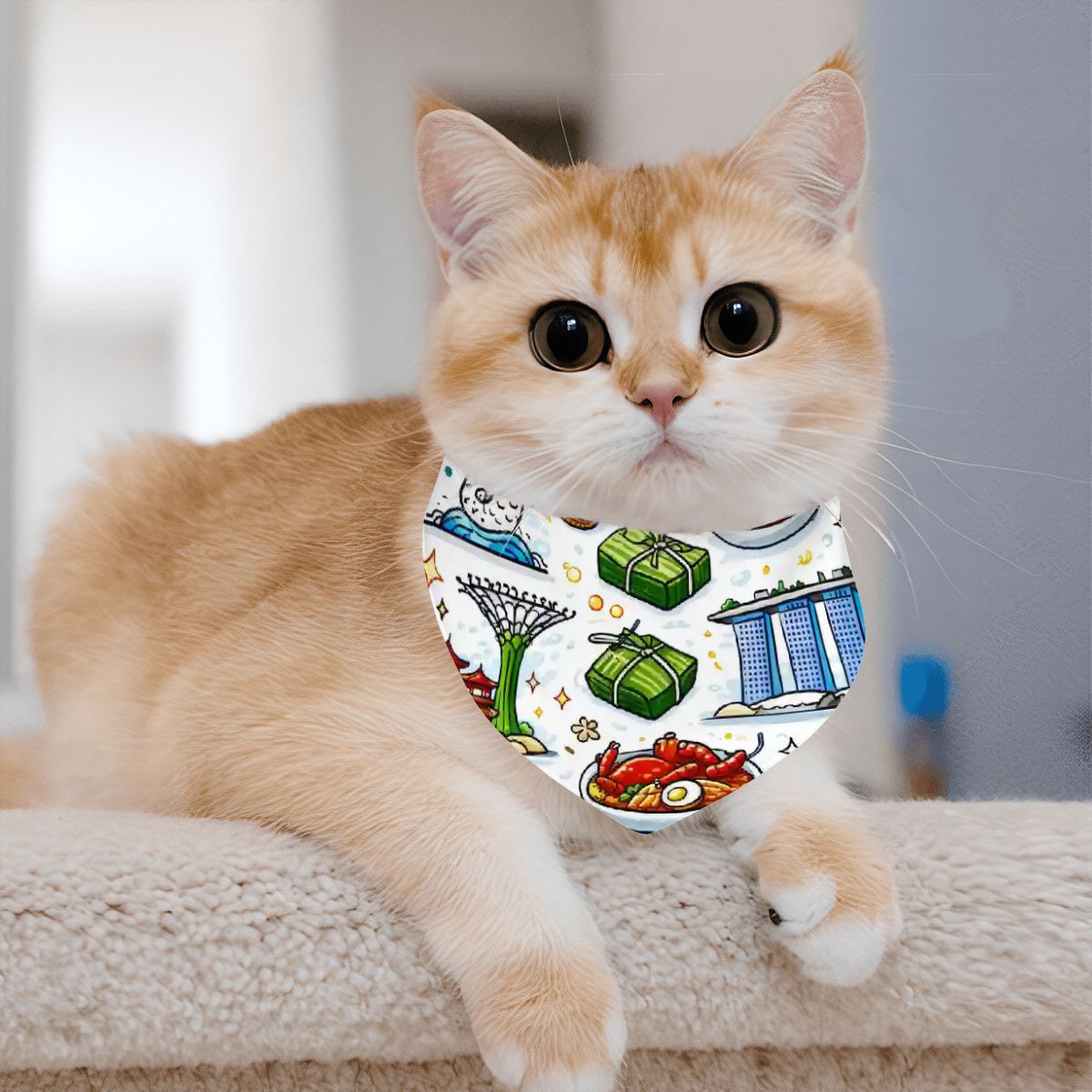 Custom Pet Cotton Bandana