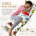 Custom Body Pillow Cover 20"x60"