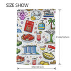 Custom Large Passport Holder for Travel (Double-Sided Pattern)