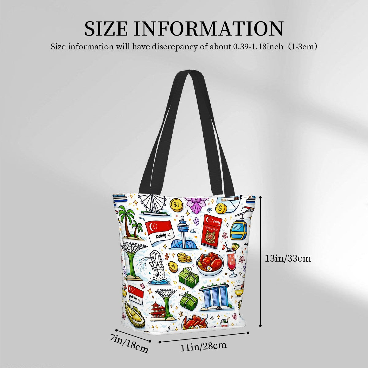 Custom Women Shopping Bags (Multi-Sided Design)
