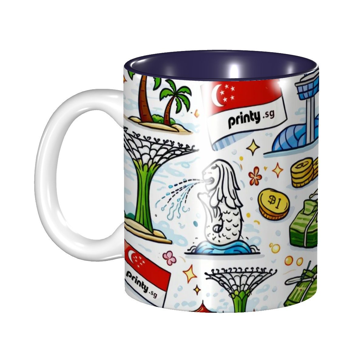 Custom Ceramic Coffee Mugs (11oz)