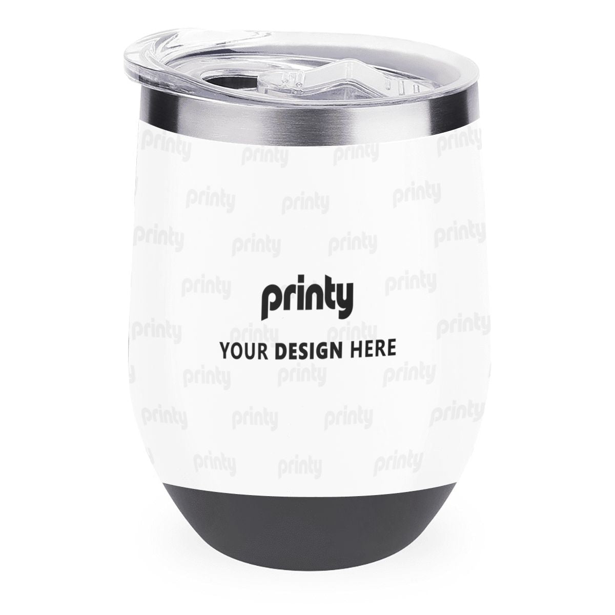 Custom Egg-Shaped Tumbler (12oz)