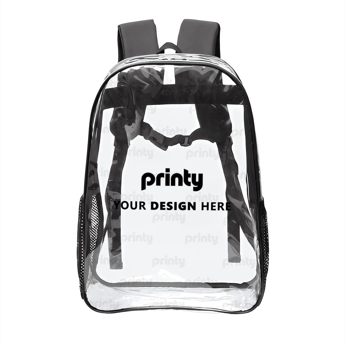 Custom Clear Transparent Backpack