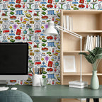 Custom Peel and Stick Wallpaper 17.7"x118"