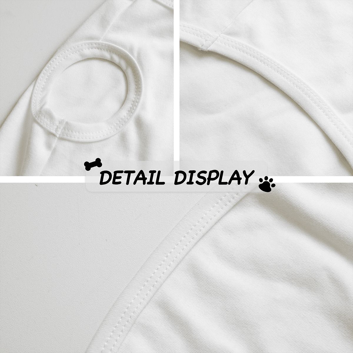 Custom Large Dog Cotton Tank Top