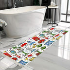 Custom Multiple Sizes Runner Rug with Tassels