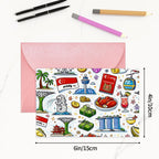 Custom Horizontal Greeting Cards (Pearl Paper)