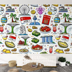 Custom Self Adhesive Wallpaper
