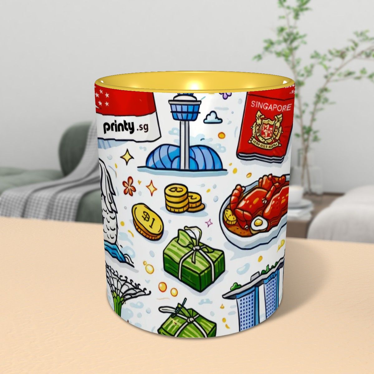 Custom Ceramic Coffee Mugs (11oz)