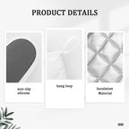 Custom Silicone Oven Mitts Heat Resistant Set