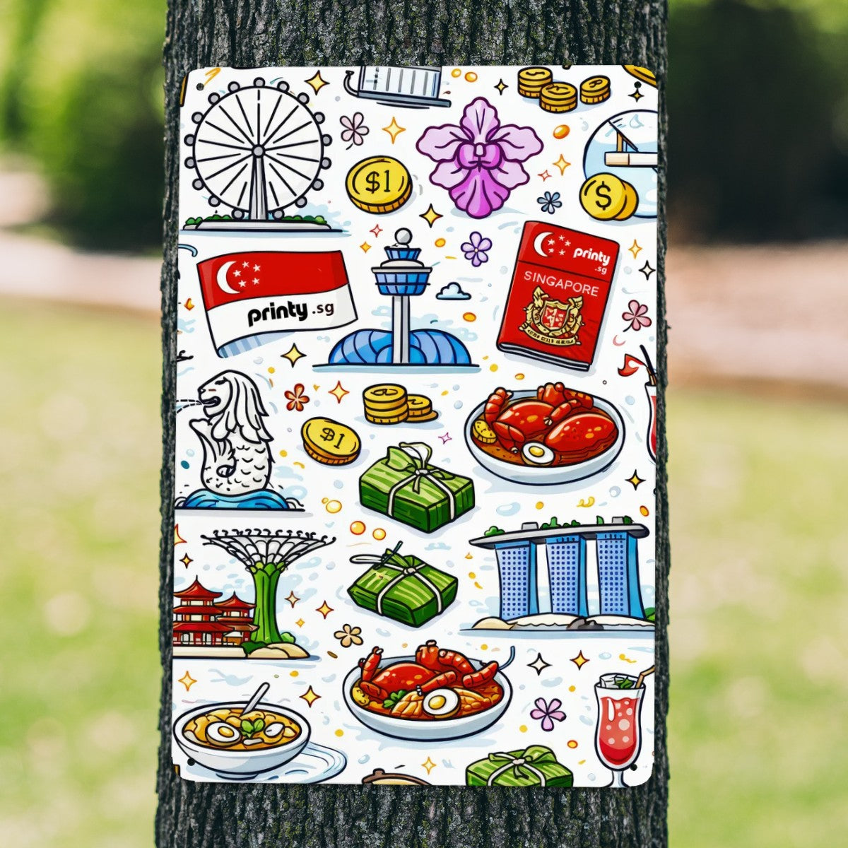 Custom Tin Sign Rectangular (2:3) Metal Sign Decor (Vertical)
