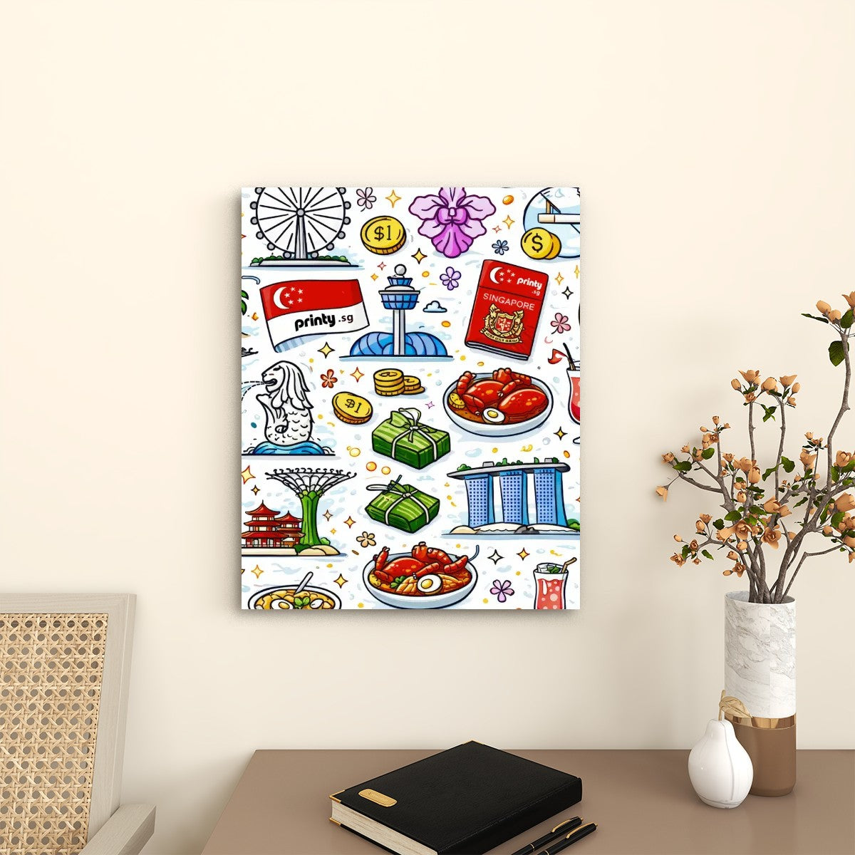 Custom Canvas Prints Wall Art (4:5)