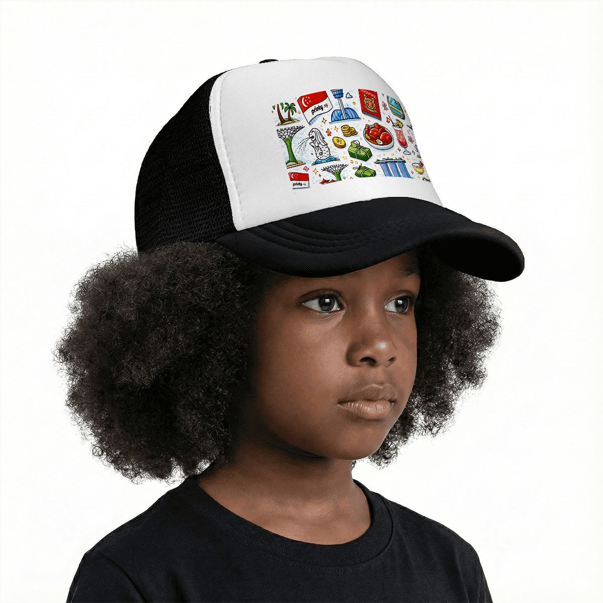 Custom Kids Mesh Baseball Cap