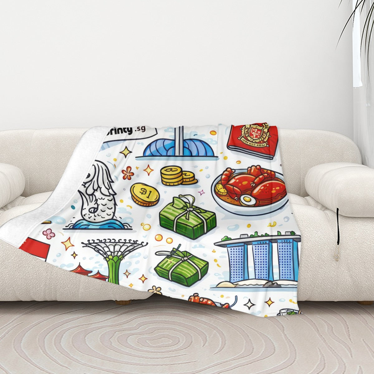 Custom Sofa Blanket