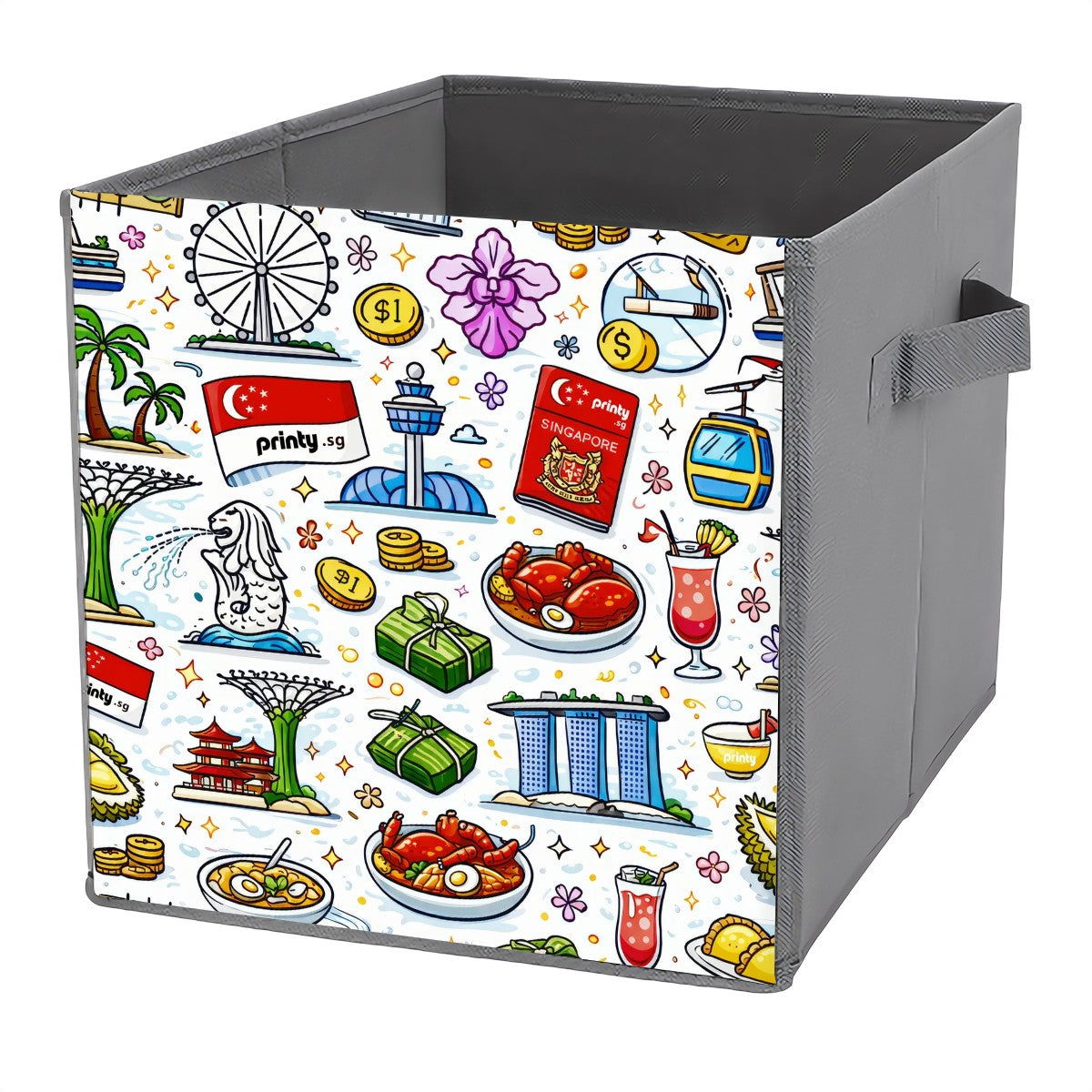 Custom Collapsible Storage Bins