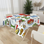 Custom Square Table Cloth Home Decor