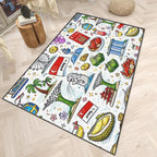 Custom Large Area Rug Floor Carpet (3:2)